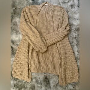 Chic Soul Cozy Tan Knit Women's Sweater